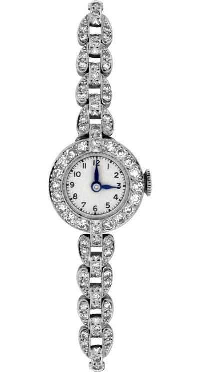 second hand ladies diamond watches